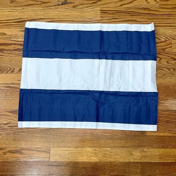 West Elm set of 2 Standard Striped Pillow Shams. - Picture 3 of 4